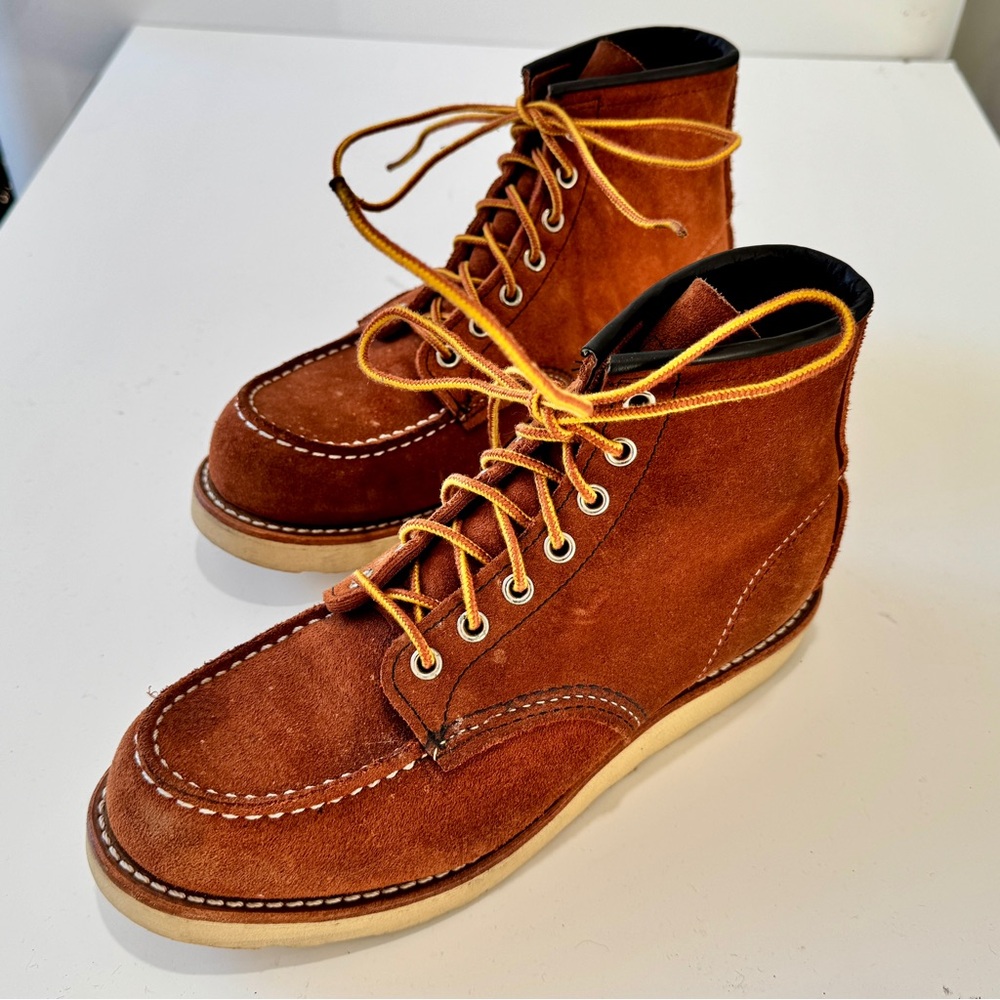 Red Wing Shoes Men's Tan Suede Boots
